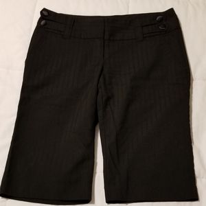 The Limited dressy black bermuda shorts